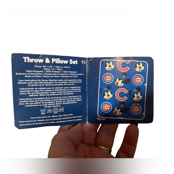 Chicago Cubs Disney Mickey Mouse Plush Character from 2011, Tags Intact! - Picture 5 of 10